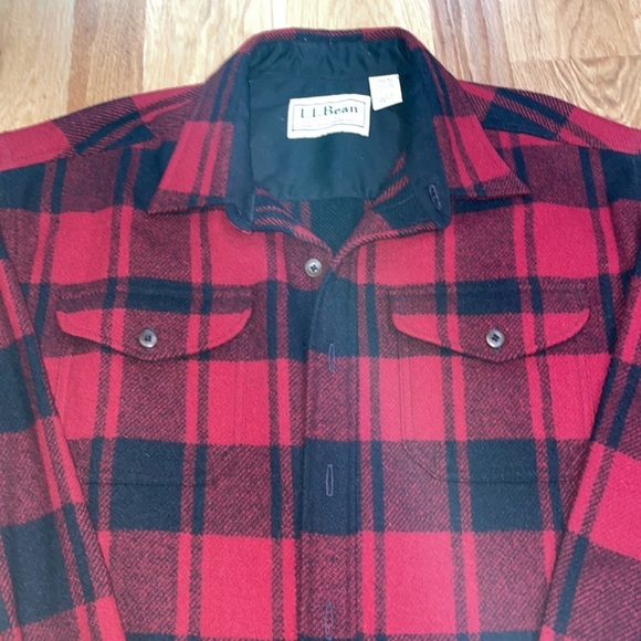 Vintage LL Bean men’s wool over shirt/jacket. Yellowstone vibes - Picture 3 of 7